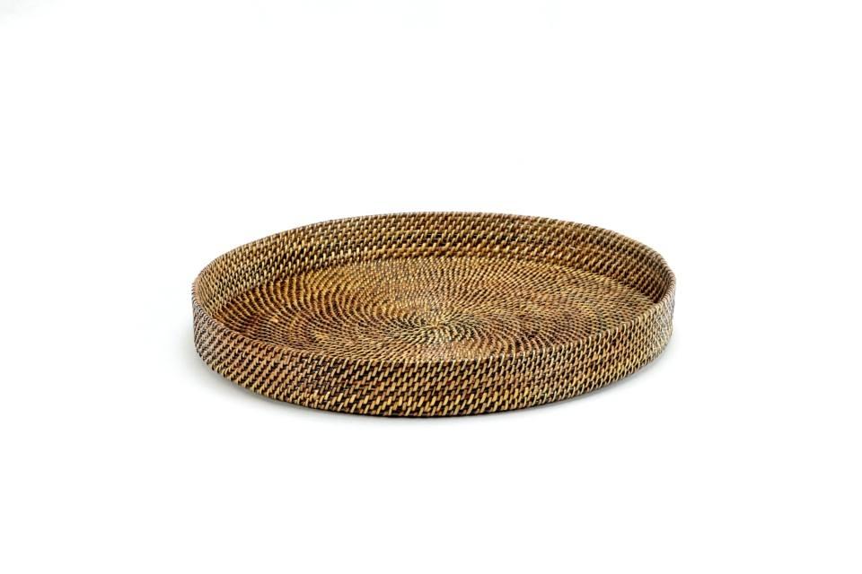 Round Ottoman Tray 15" diameter Medium
