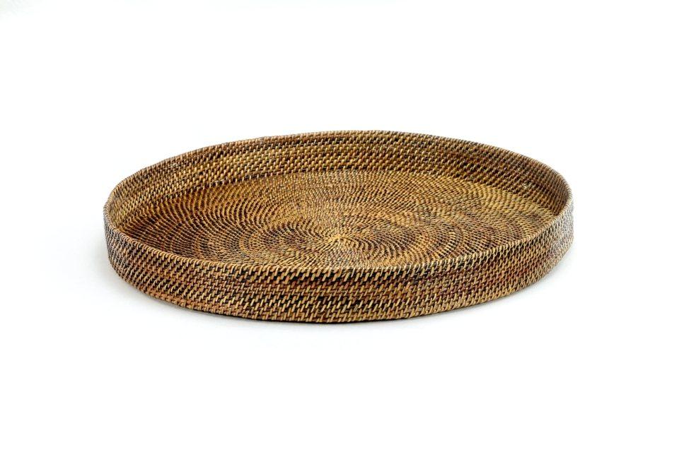 Round Ottoman Tray 19" diameter Large