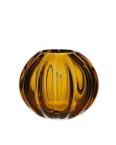 Amalfi Pumpkin Vase Amber