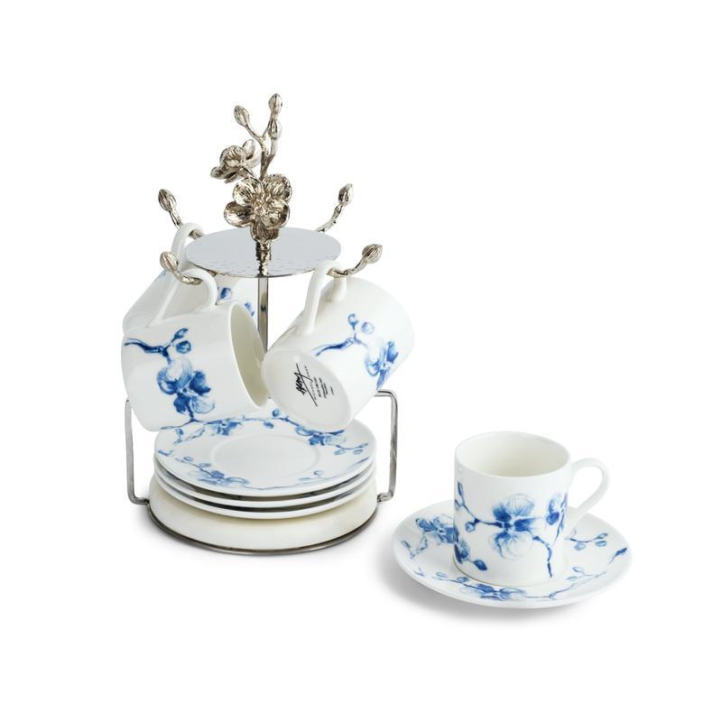 Blue Orchid Demi Set & Stand