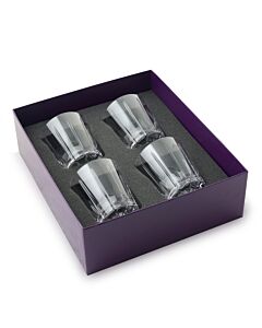 Vesper Box of 4 Whisky Tumblers Conical