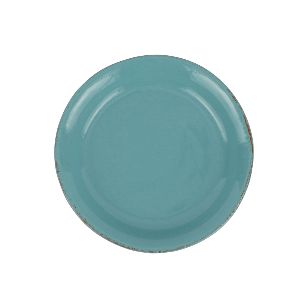 Cucina Fresca Turquoise Salad Plate