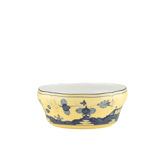 Ginori 1735 Oriente Italiano Citrino Oval Salad Bowl