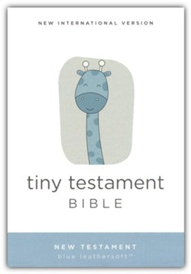 Tiny Testament Bible - Blue