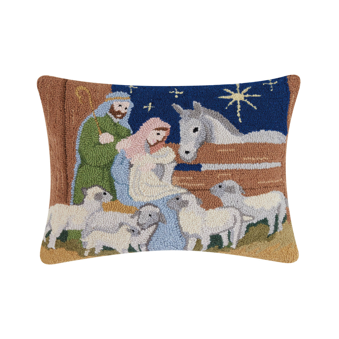 Nativity Hook Pillow - Susan Winget