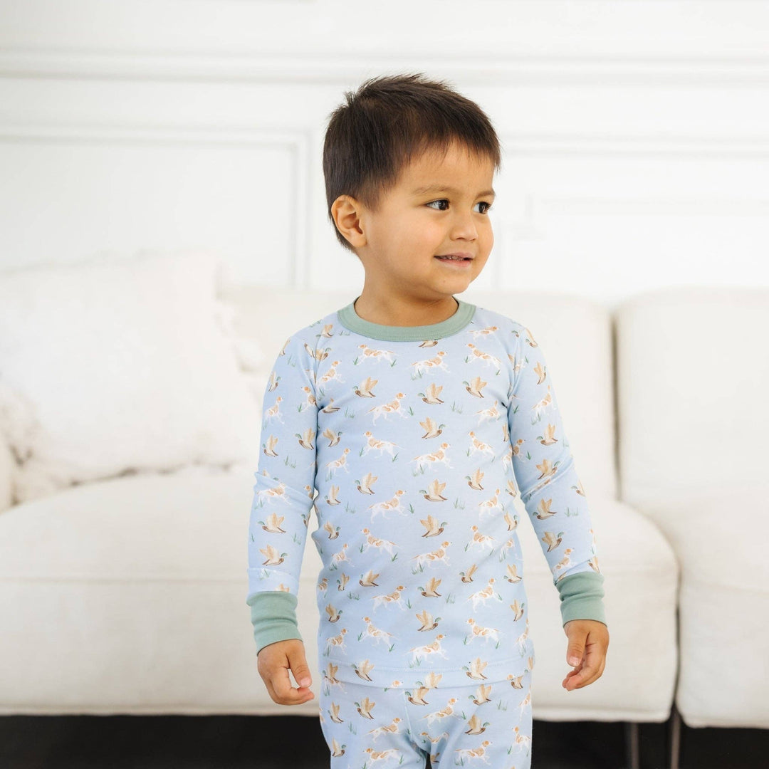 Duck and Hound Long Pajamas