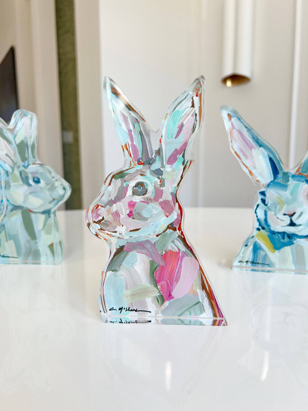 "Bunny Girl" acrylic shelfie