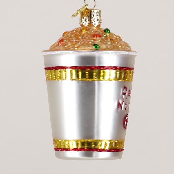Ramen Noodle Cup Ornament