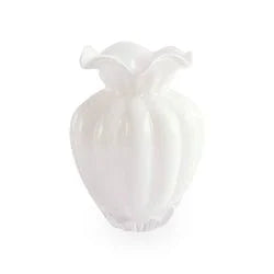 GLASS Vento Medium Vase (Cream)