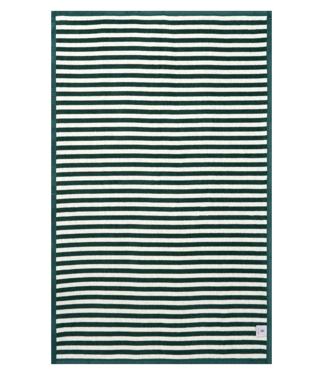 Sideline Stripe Evergreen Midi Blanket