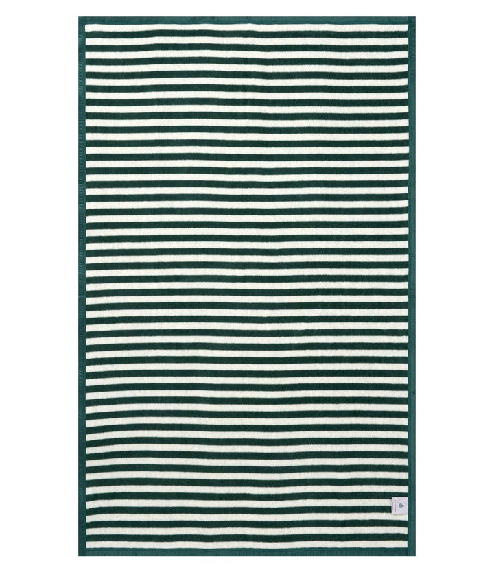 Sideline Stripe Evergreen Midi Blanket