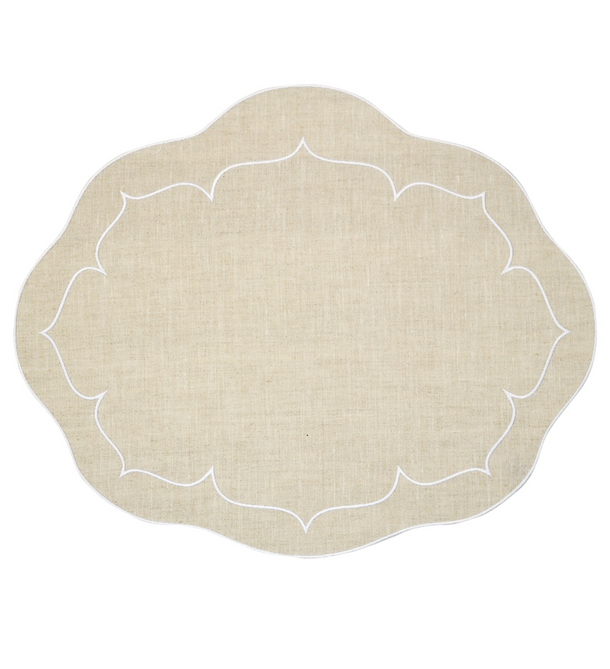 Linho Oval Linen Placemat - Set of 4