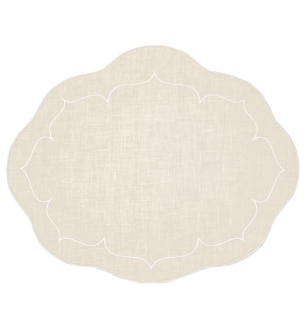 Linho Oval Linen Placemat - Set of 4