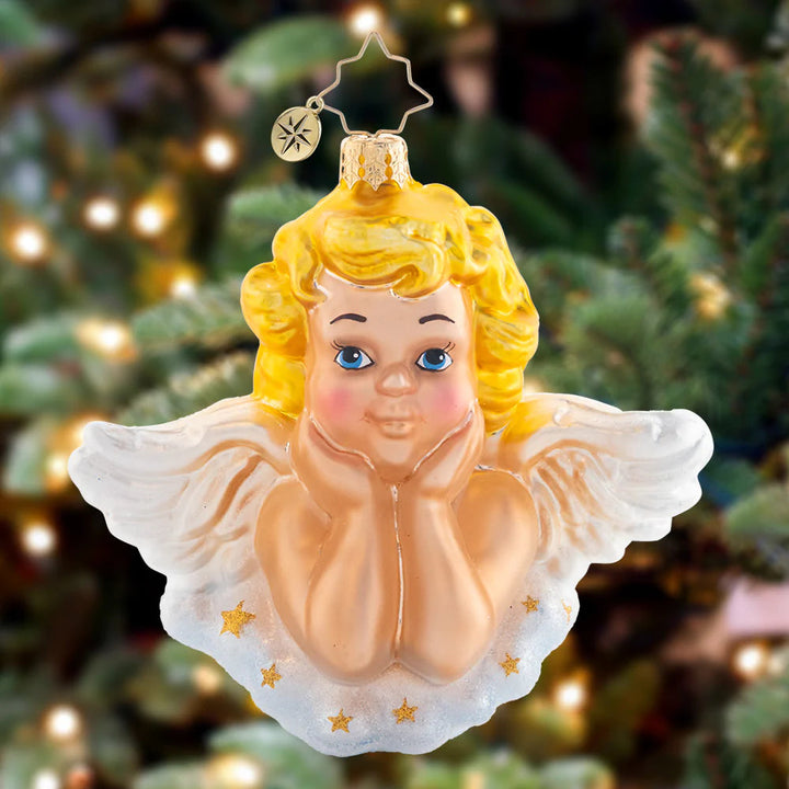 Darling Guardian Angel Ornament