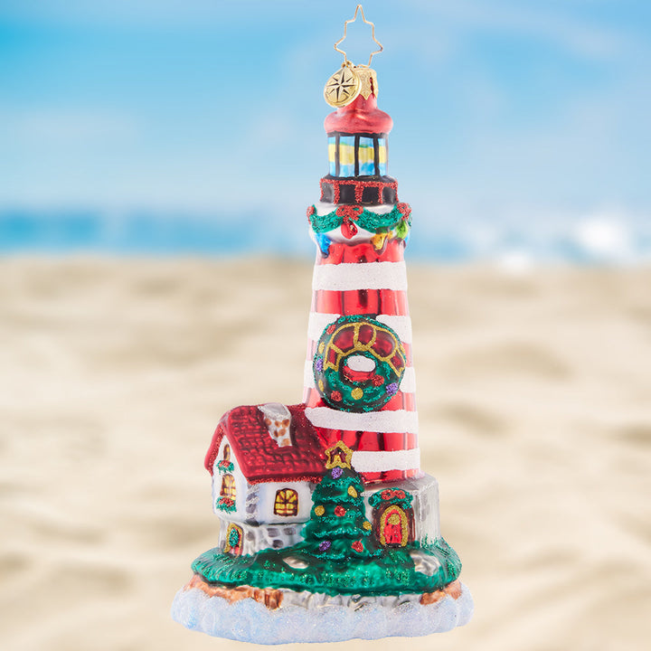 Light My Way Lighthouse Ornament