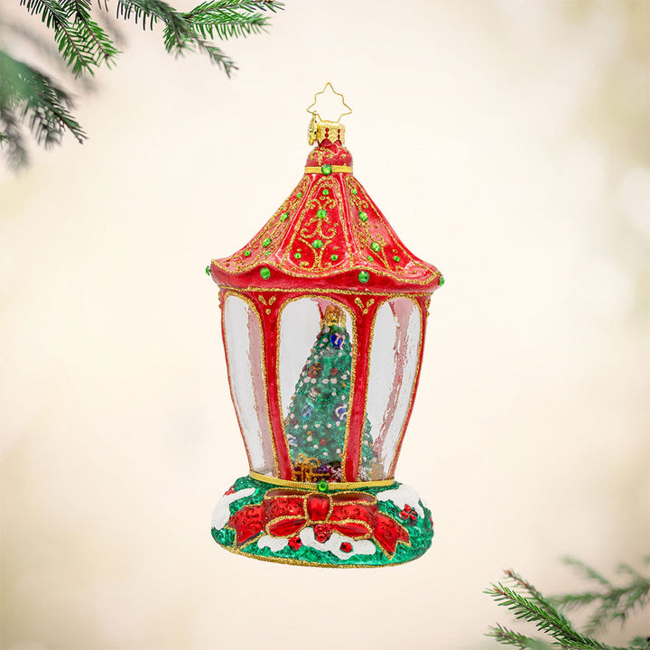 Sparkle ’n Spruce Lantern