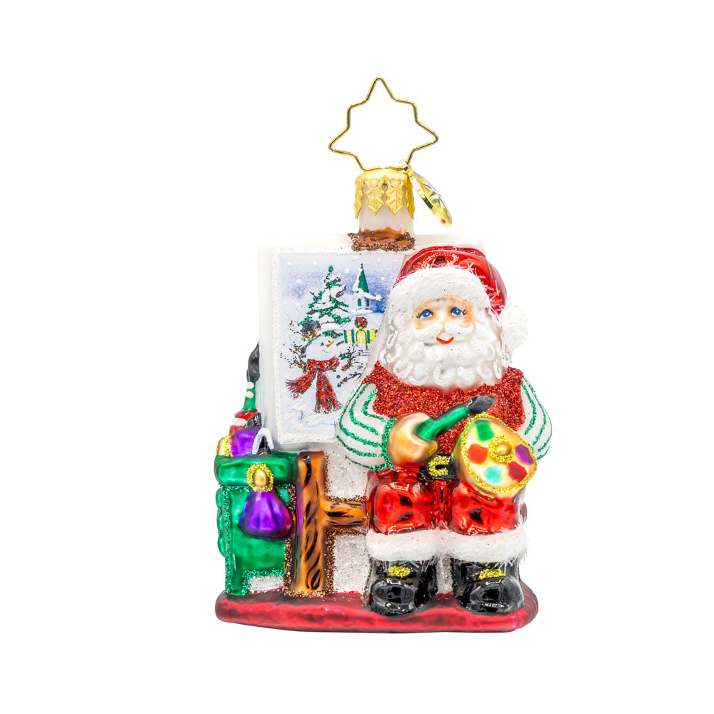 Pretty As A Picture Gem Ornament