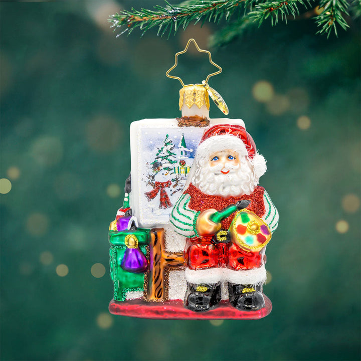 Pretty As A Picture Gem Ornament