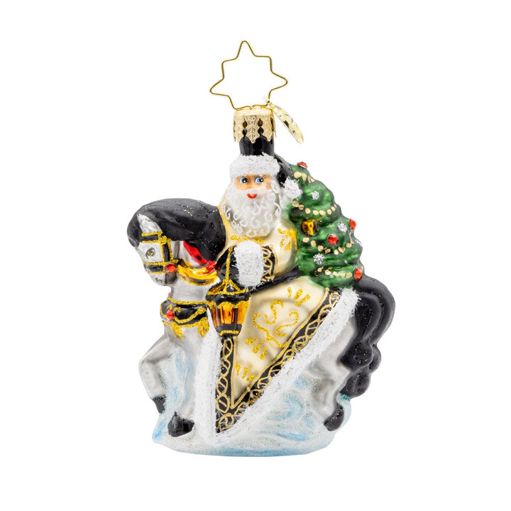 Golden Coat Calvary Gem Ornament
