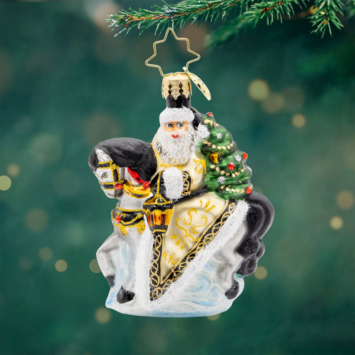 Golden Coat Calvary Gem Ornament