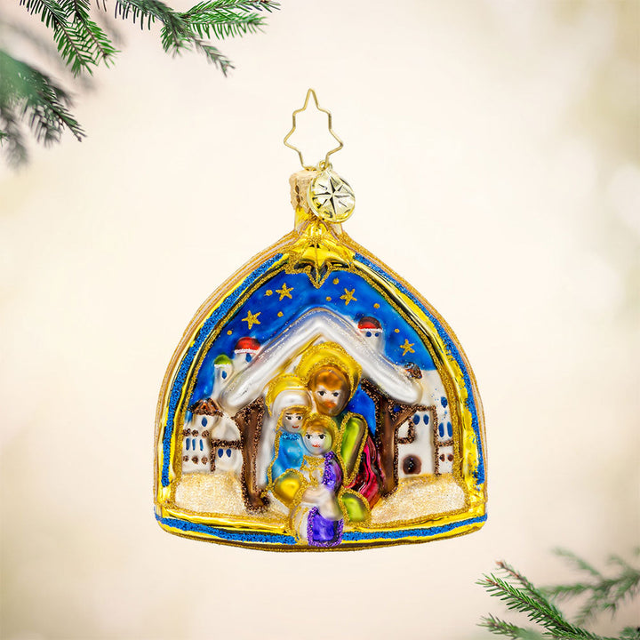 Two Scenes of the Savior Gem Ornament