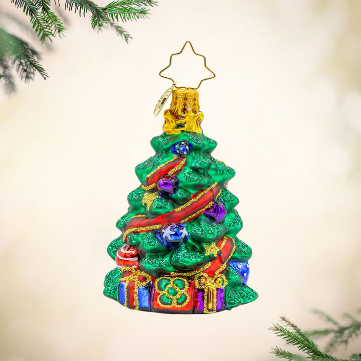 Wintery Tannenbaum Gem Ornament