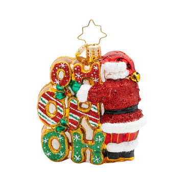 Merry Ho Ho Ho Santa Gem