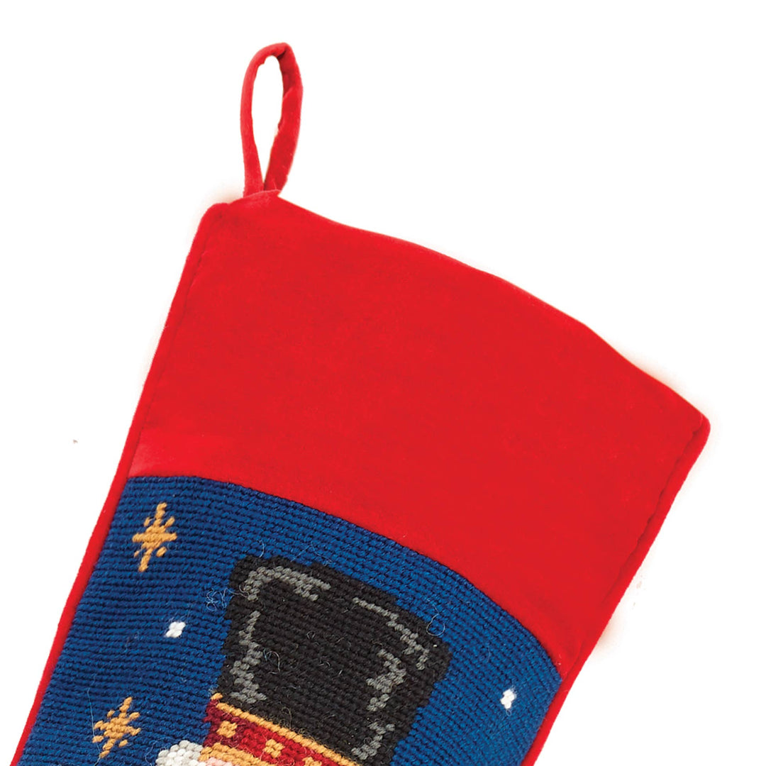 Nutcracker Needlepoint Stocking