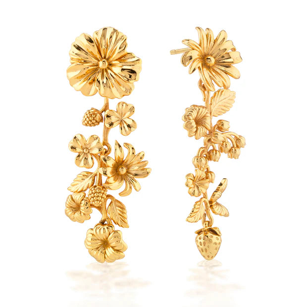 Meadow Walk Bouquet Mismatched Grande Earrings