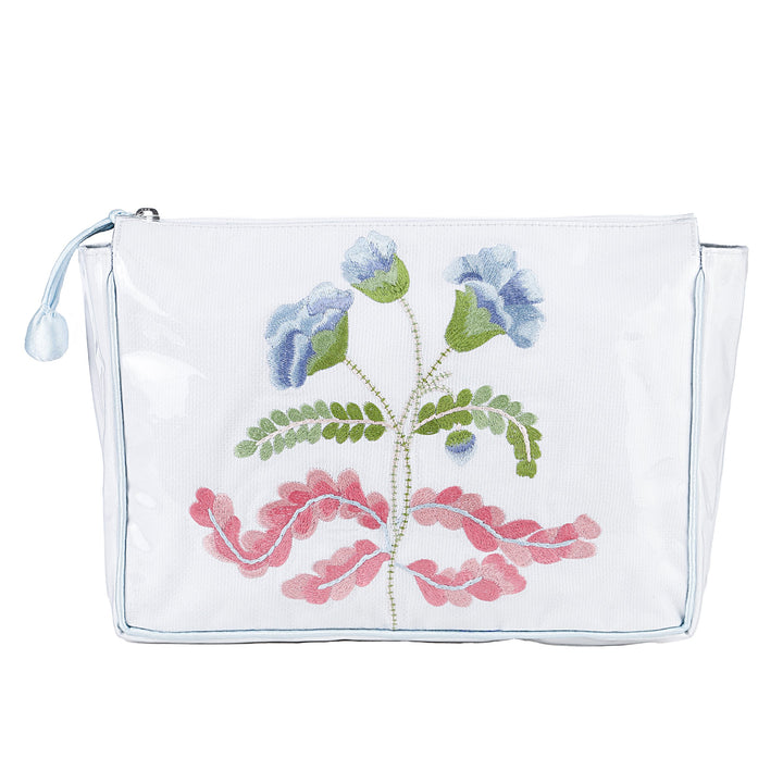Carnation Large Makeup Bag