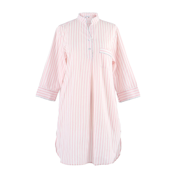 Classic Cotton Striped Nightshirt