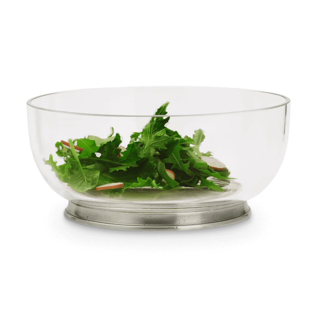 Round Crystal Bowl