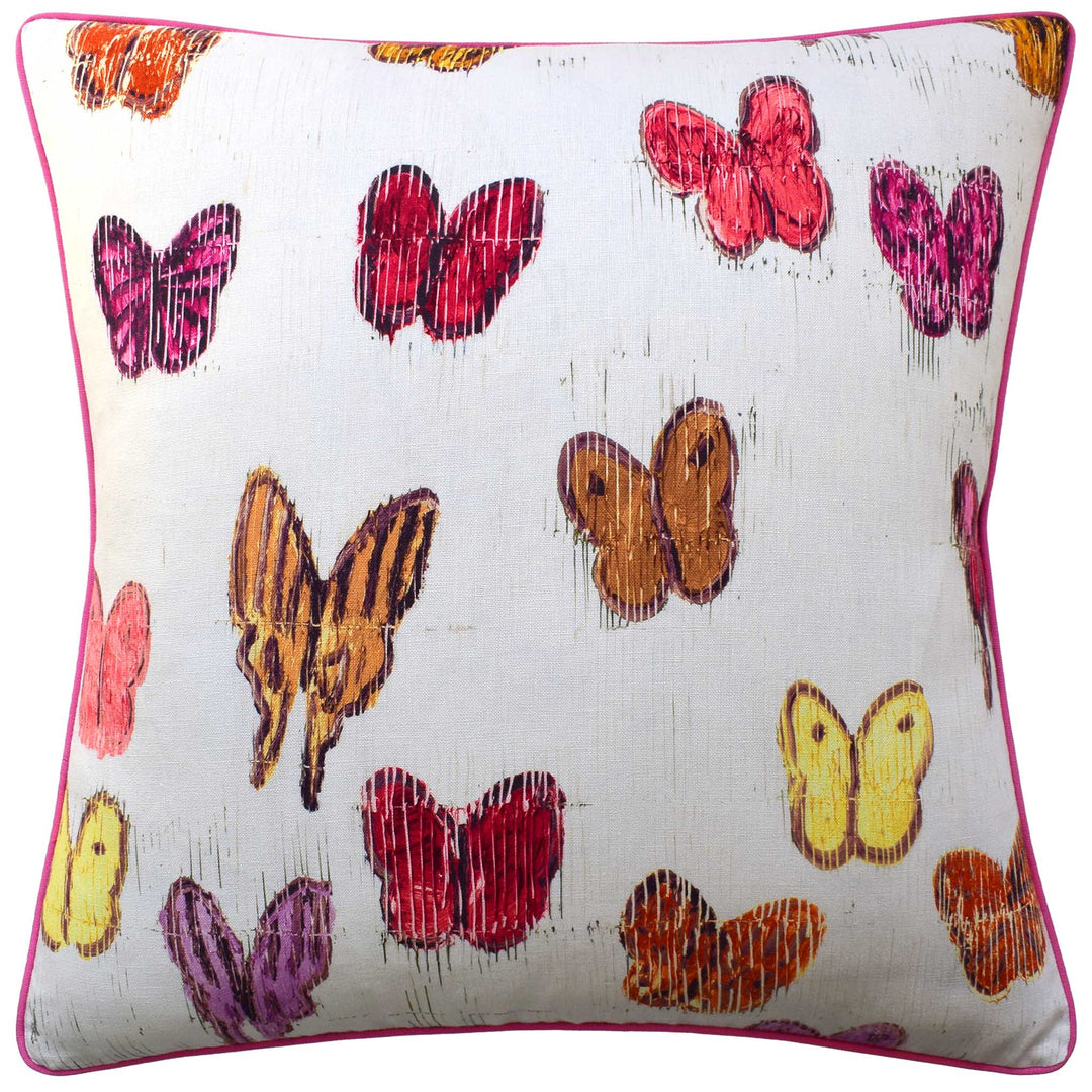 Flutter Sunset Pillow - Pair