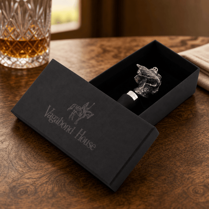 Labrador & Duck Pewter Bottle Stopper