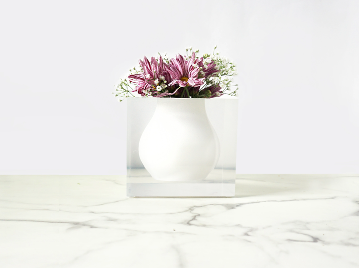 Mosco Bud Vase | Hamptons White