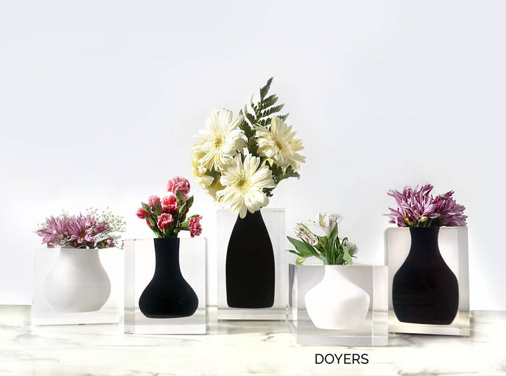 Doyers Bud Vase | Hamptons White