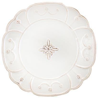 Jardins du Monde Whitewash Dessert/Salad Plate