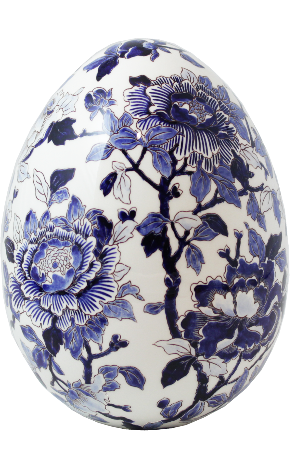 Pivoines Bleues Egg Large