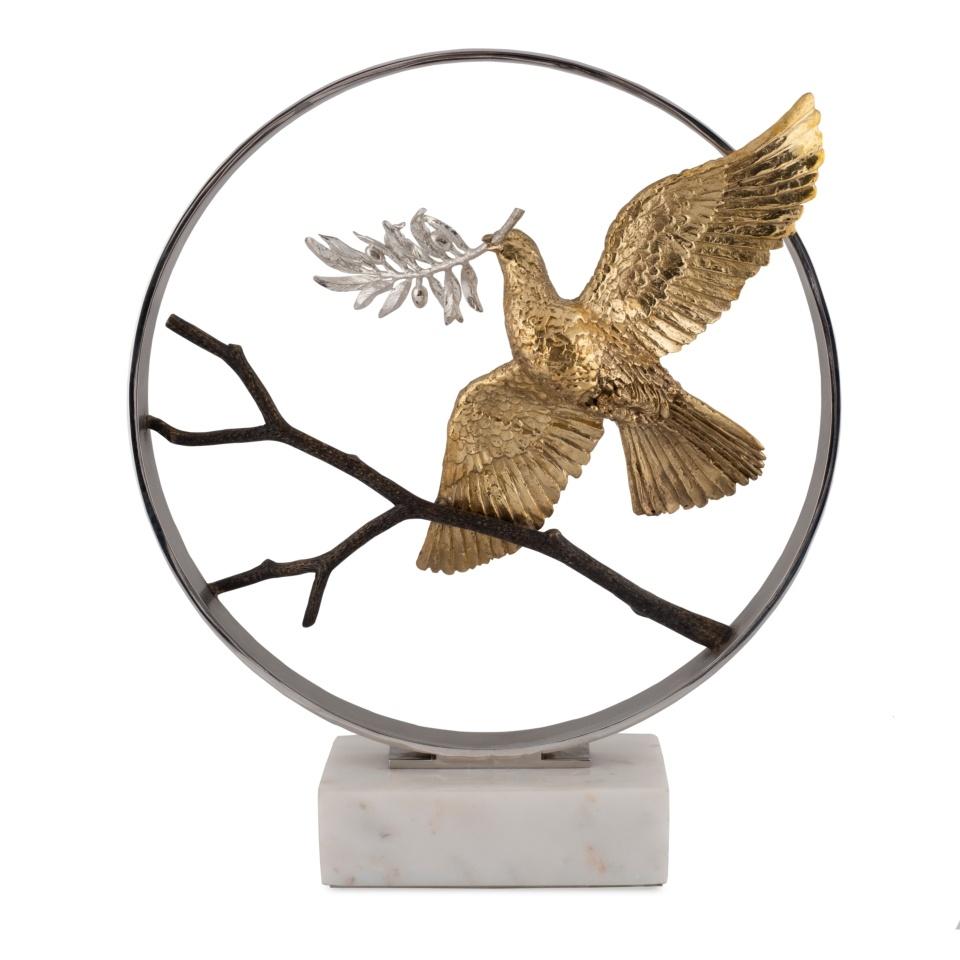 Dove Moon Gate Sculpture