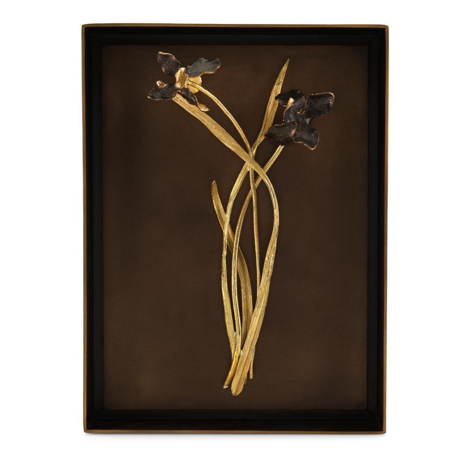 Black Iris Shadow Box