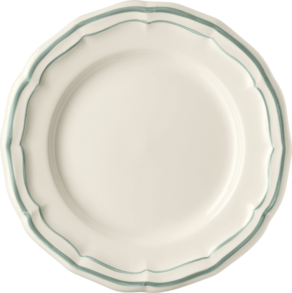 Filet Celadon/Earth Grey Canape Plate