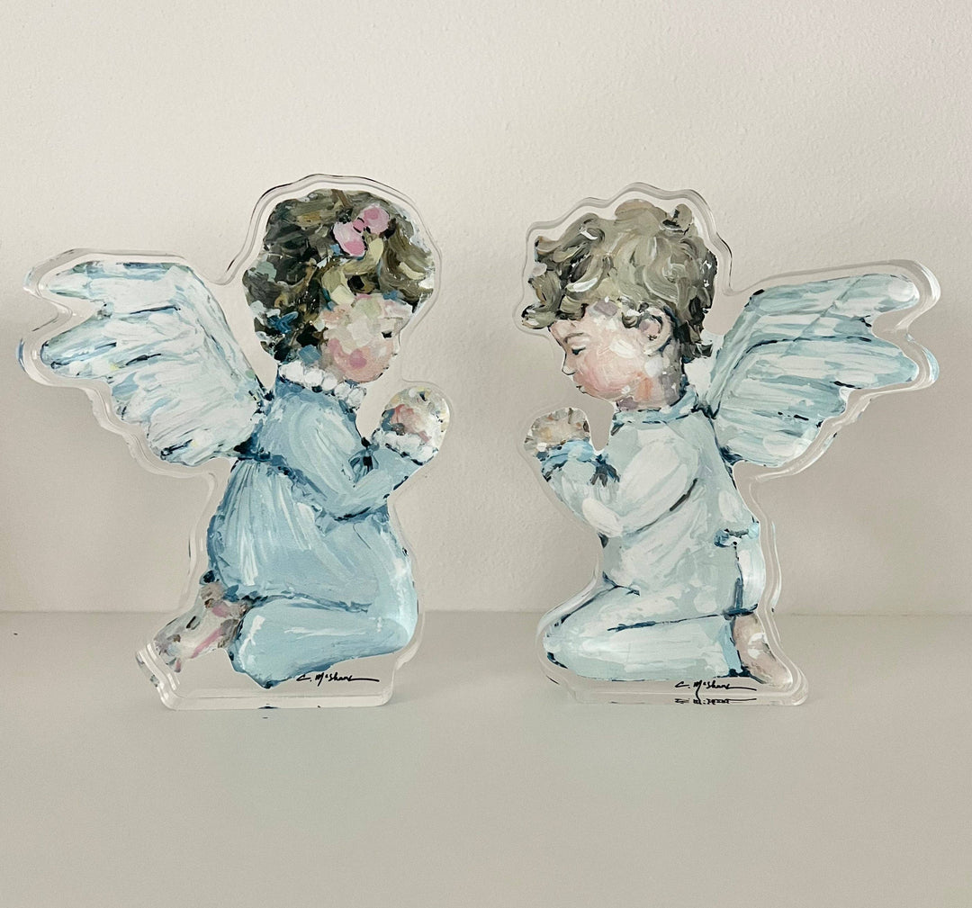 "Tiny Wings III" acrylic shelfie