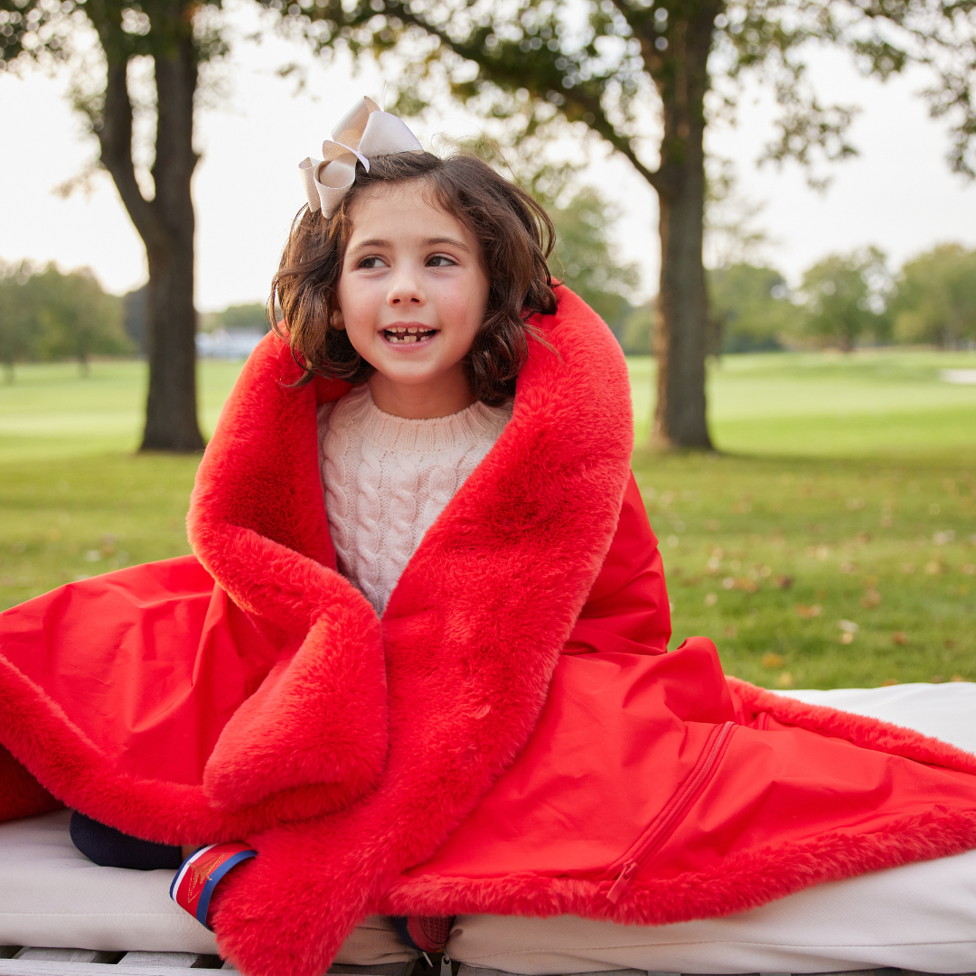 Faux Fur Long Lap Blanket