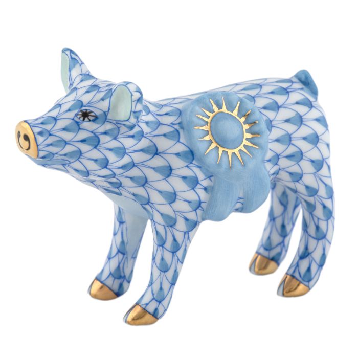 Blue Ribbon Pig