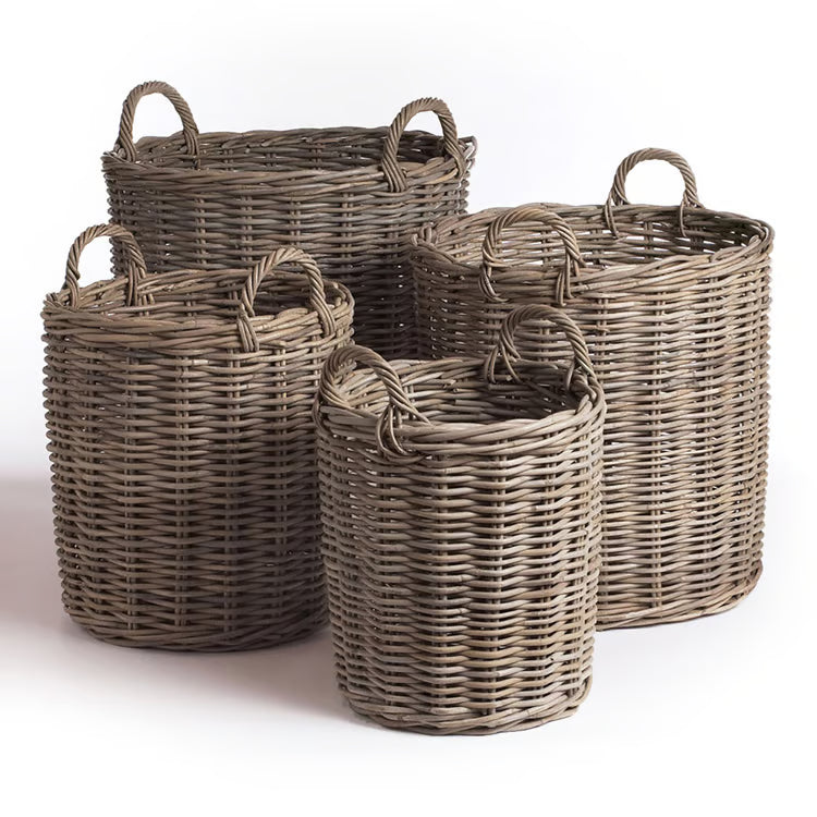 Normandy Round Baskets Set of 4