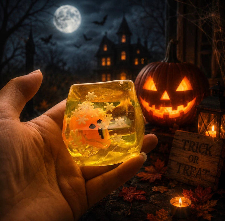 Halloween Glow Cube Squishy