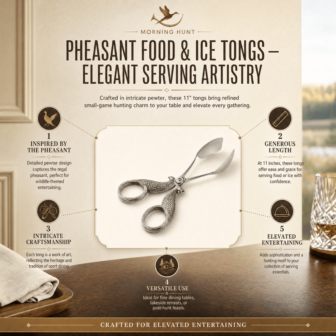 Pheasant Food / Ice Tongs