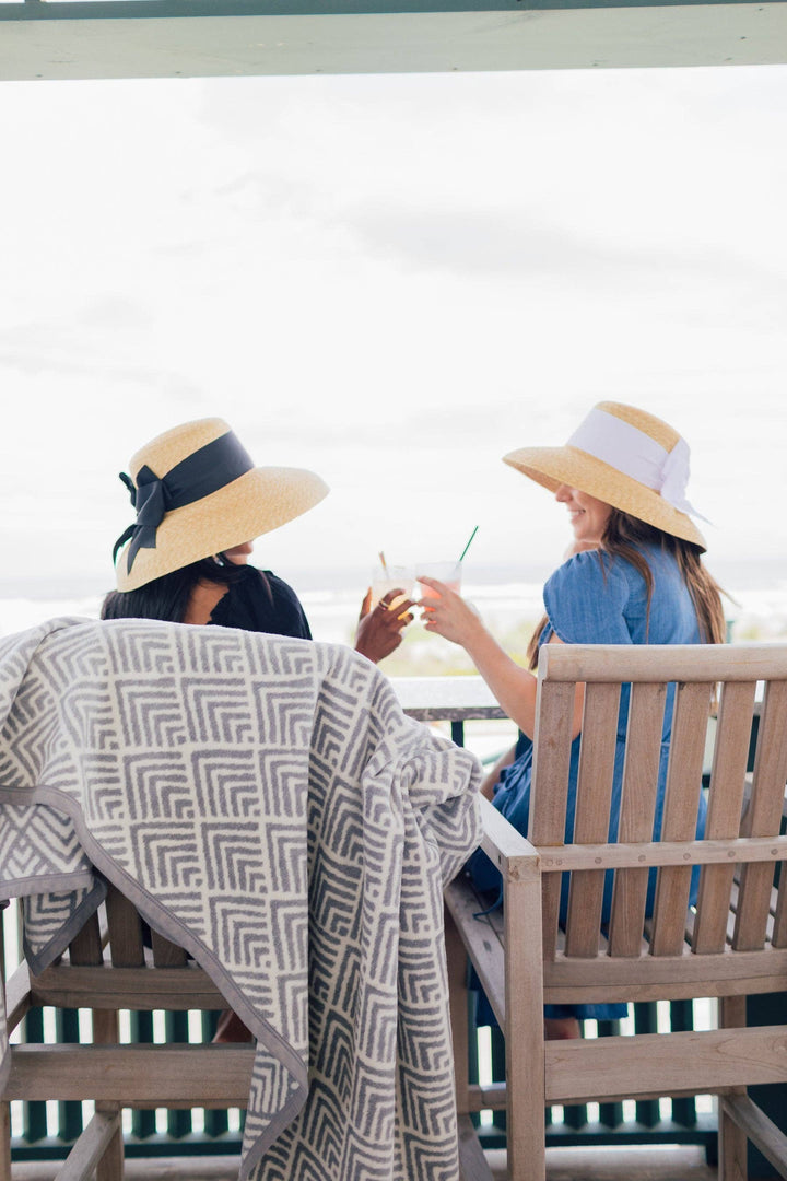 Oyster Cove Diamonds Grey Original Blanket