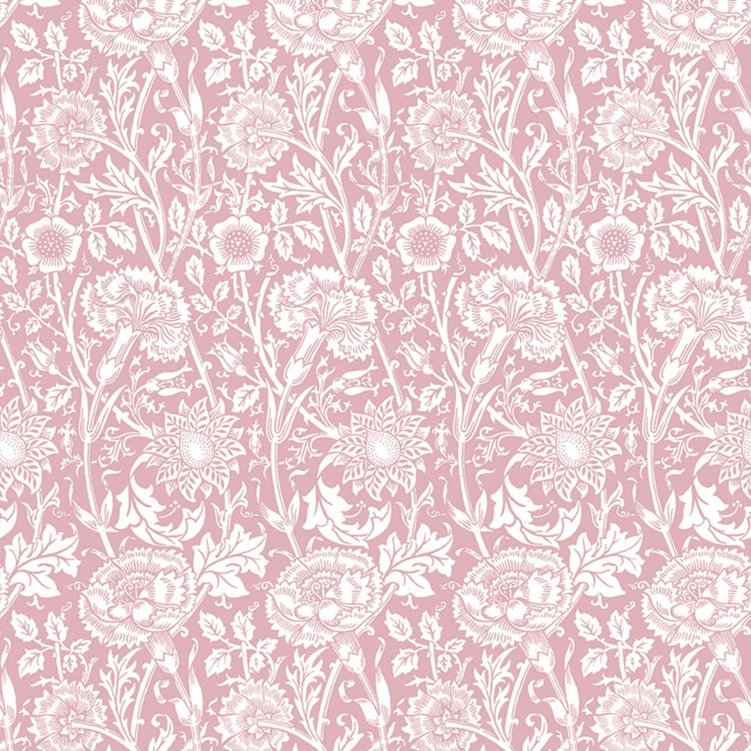 ROSE SCENTED Drawer Liners in PINK William Morris Design