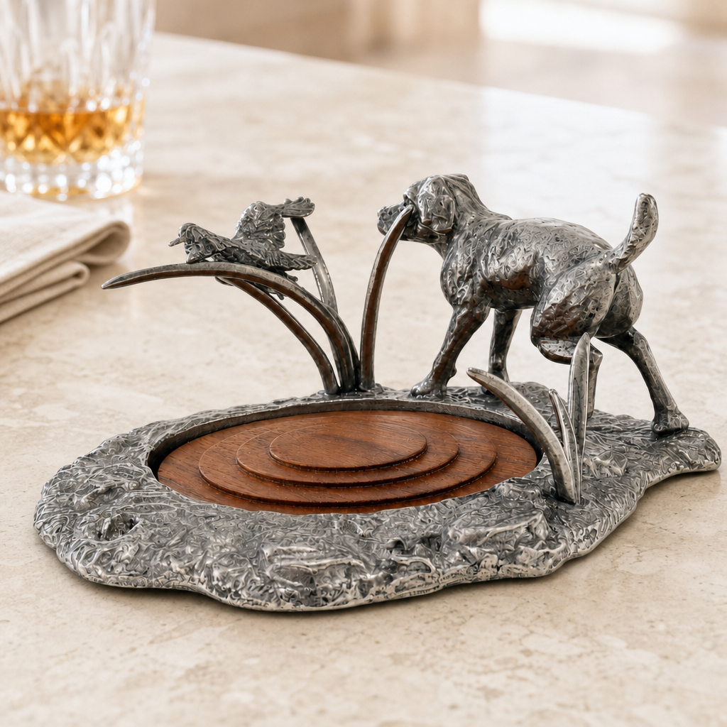 Labrador & Duck Wine Coaster